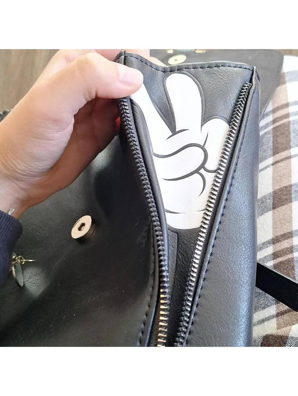 Disney Mickey Mouse Black Backpack